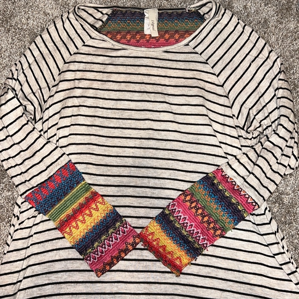 Lily pad KNITTED TUNIC WITH POCKETS size medium